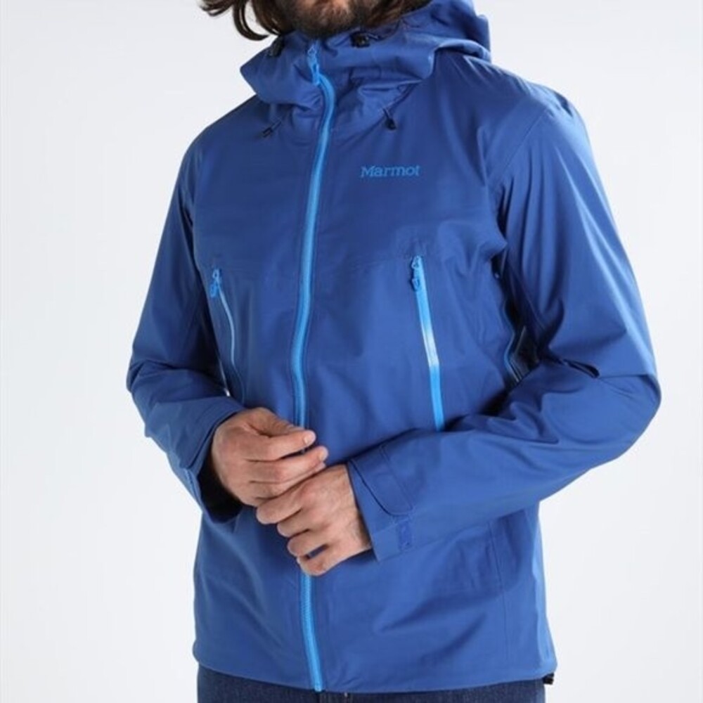 2/$150 Marmot Red Star Blue Outdoors Jacket NWOT Host Pick
